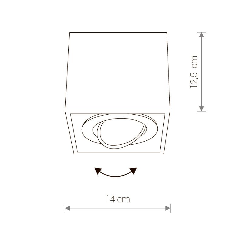 Накладной светильник Nowodvorski Box Led 6422 от ImperiumLoft