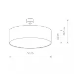 Потолочный светильник Nowodvorski Violet White 7958