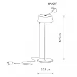 Настольная лампа Nowodvorski Amy Led Sand 11533 от ImperiumLoft