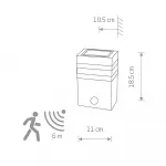 Накладной светильник Mantra Baker 7017 Цвет арматуры серый Цвет плафонов серый от ImperiumLoft