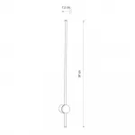 Уличный настенный светильник Nowodvorski Orla Led M Sand 11552 от ImperiumLoft