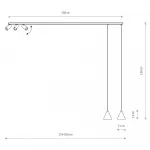 Накладной светильник спот Nowodvorski Fourty Surface V Black 11448 от ImperiumLoft