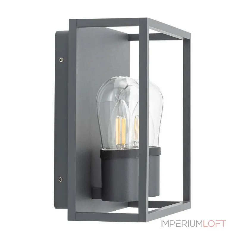 Уличный настенный светильник Nowodvorski Margot Graphite 10503 от ImperiumLoft