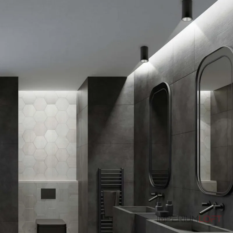 Потолочный cветильник Nowodvorski Alpha Black 8363 от ImperiumLoft