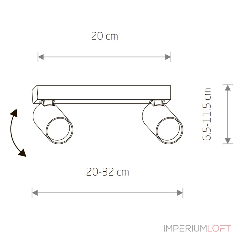 Накладной светильник спот Nowodvorski Fourty Surface II 11466 от ImperiumLoft Накладной светильник спот Nowodvorski Fourty Surface II 11466 от ImperiumLoft
