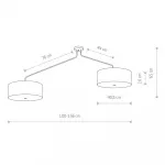 Накладной светильник Mantra Arcs 6541 Цвет арматуры белый Цвет плафонов белый от ImperiumLoft