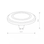 Лампа светодиодная Nowodvorski Bulb Black 9343 от ImperiumLoft