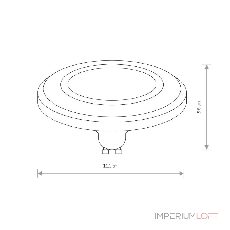 Лампа светодиодная Nowodvorski Bulb Black 9343 от ImperiumLoft