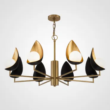 Дизайнерская подвесная люстра ODENCE 8 lamps Дизайнерская подвесная люстра ODENCE 8 lamps