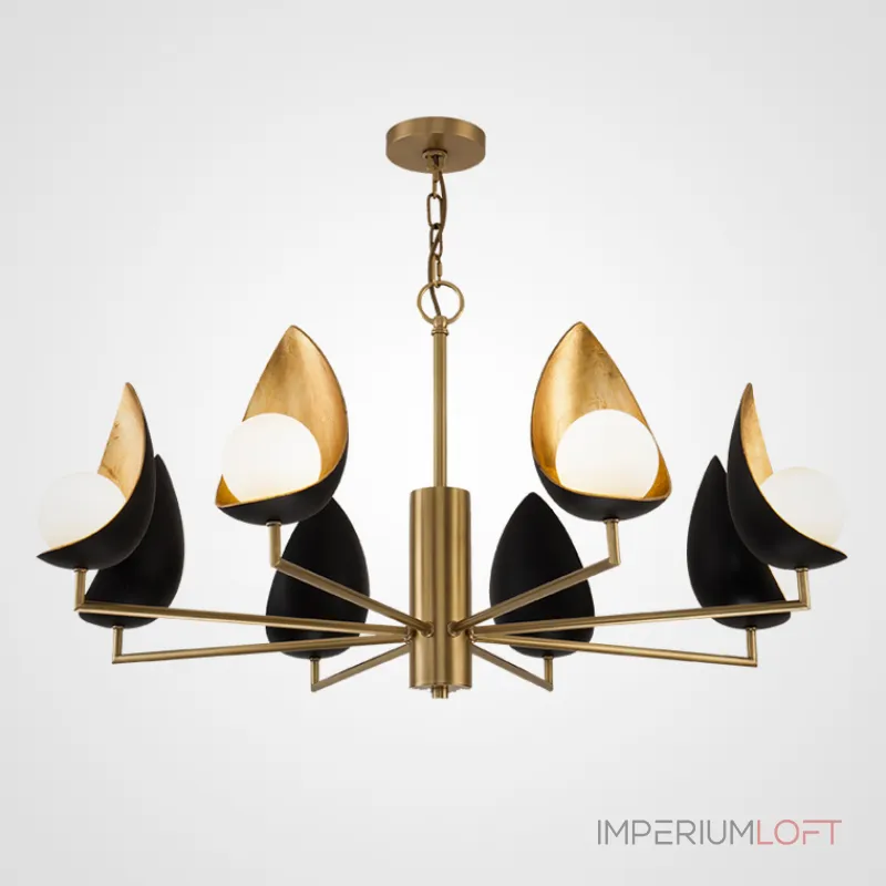 Дизайнерская подвесная люстра ODENCE 8 lamps Дизайнерская подвесная люстра ODENCE 8 lamps