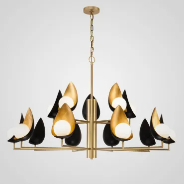 Дизайнерская подвесная люстра ODENCE 15 lamps Дизайнерская подвесная люстра ODENCE 15 lamps