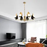 Дизайнерская подвесная люстра ODENCE 15 lamps