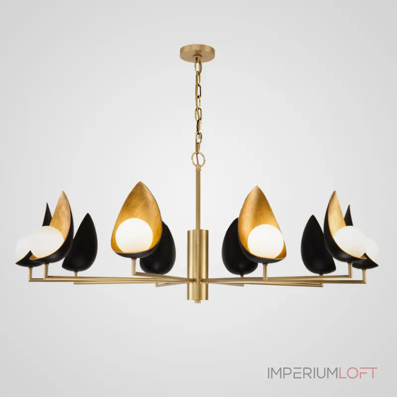 Дизайнерская подвесная люстра ODENCE 10 lamps Дизайнерская подвесная люстра ODENCE 10 lamps