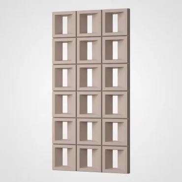 3D Стеновая панель PN1528-10-K золотистый гранит 1200*600*70