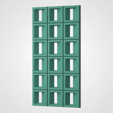 3D Стеновая панель PN1528-10-N лотосовый зелёный 1200*600*70 3D Стеновая панель PN1528-10-N лотосовый зелёный 1200*600*70