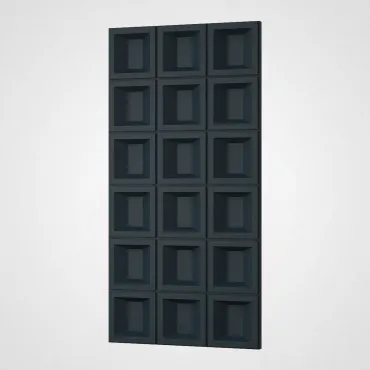 3D Стеновая панель PN1528-11-H космический чёрный 1200*600*35