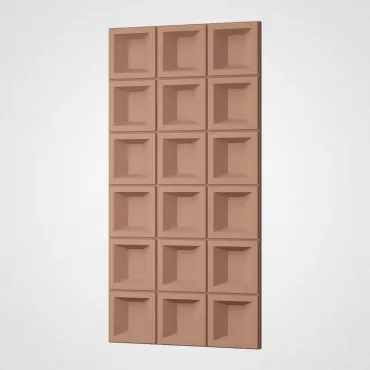 3D Стеновая панель PN1528-11-M земляной жёлтый 1200*600*35 3D Стеновая панель PN1528-11-M земляной жёлтый 1200*600*35