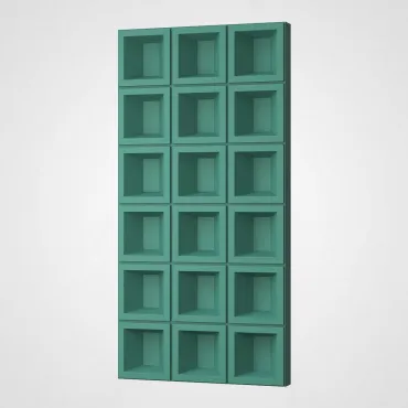 3D Стеновая панель PN1528-12-N лотосовый зелёный 1200*600*70 3D Стеновая панель PN1528-12-N лотосовый зелёный 1200*600*70