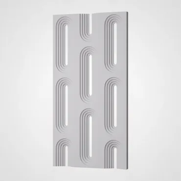 3D Стеновая панель PN1528-13-D нефритовый белый 1200*600*30