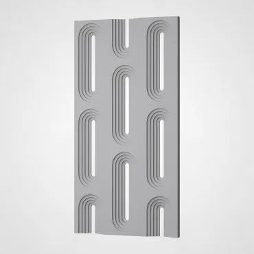 3D Стеновая панель PN1528-13-G цементный серый 1200*600*30