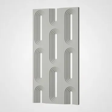 3D Стеновая панель PN1528-13-L чистый серый 1200*600*30 3D Стеновая панель PN1528-13-L чистый серый 1200*600*30
