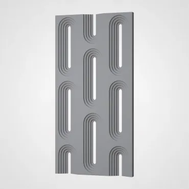 3D Стеновая панель PN1528-13-T премиальный серый 1200*600*30 3D Стеновая панель PN1528-13-T премиальный серый 1200*600*30