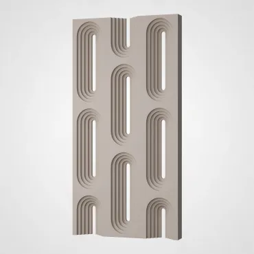 3D Стеновая панель PN1528-14-C современный серый 1200*600*60 3D Стеновая панель PN1528-14-C современный серый 1200*600*60