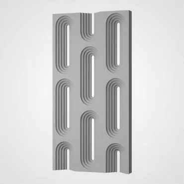 3D Стеновая панель PN1528-14-G цементный серый 1200*600*60 3D Стеновая панель PN1528-14-G цементный серый 1200*600*60