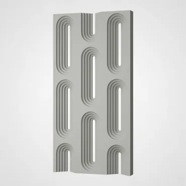 3D Стеновая панель PN1528-14-L чистый серый 1200*600*60 3D Стеновая панель PN1528-14-L чистый серый 1200*600*60
