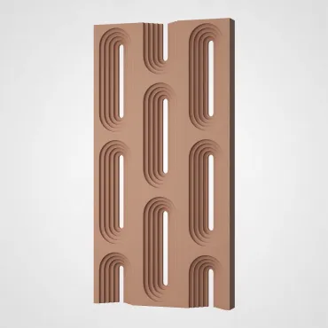 3D Стеновая панель PN1528-14-M земляной жёлтый 1200*600*60