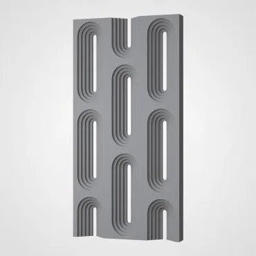 3D Стеновая панель PN1528-14-T премиальный серый 1200*600*60 3D Стеновая панель PN1528-14-T премиальный серый 1200*600*60
