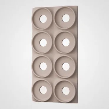 3D Стеновая панель PN1528-15-K золотистый гранит 1200*600*40