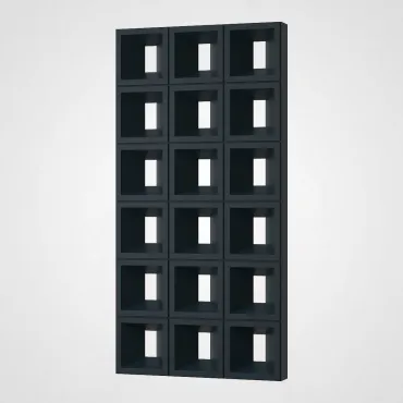 3D Стеновая панель PN1528-2-H космический чёрный 1200*600*80 3D Стеновая панель PN1528-2-H космический чёрный 1200*600*80