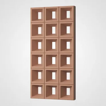 3D Стеновая панель PN1528-2-M земляной жёлтый 1200*600*80 3D Стеновая панель PN1528-2-M земляной жёлтый 1200*600*80