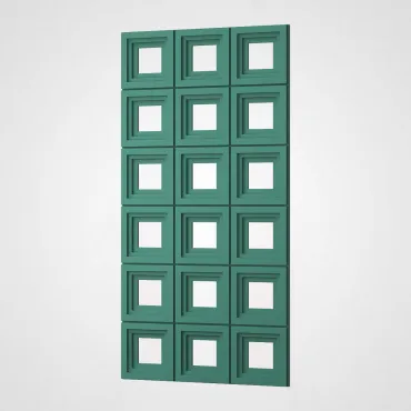 3D Стеновая панель PN1528-3-N лотосовый зелёный 1200*600*30 3D Стеновая панель PN1528-3-N лотосовый зелёный 1200*600*30