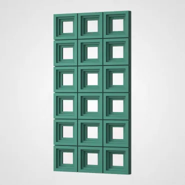 3D Стеновая панель PN1528-4-N лотосовый зелёный 1200*600*65 3D Стеновая панель PN1528-4-N лотосовый зелёный 1200*600*65