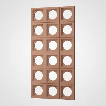 3D Стеновая панель PN1528-5-M земляной жёлтый 1200*600*30 3D Стеновая панель PN1528-5-M земляной жёлтый 1200*600*30