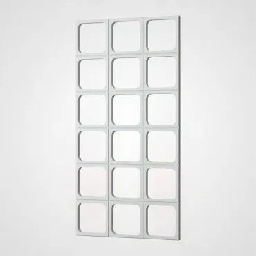 3D Стеновая панель PN1528-7-B белоснежный 1200*600*30 3D Стеновая панель PN1528-7-B белоснежный 1200*600*30