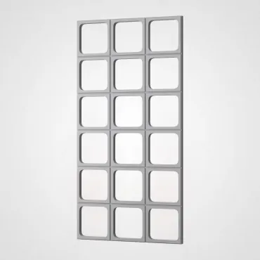 3D Стеновая панель PN1528-7-J бело-серый 1200*600*30 3D Стеновая панель PN1528-7-J бело-серый 1200*600*30