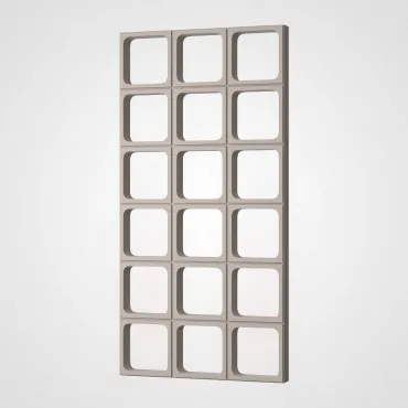 3D Стеновая панель PN1528-8-C современный серый 1200*600*60 3D Стеновая панель PN1528-8-C современный серый 1200*600*60