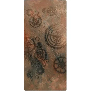 Твёрдая стеновая панель KBOOS Rusty Gear 1220*3050*3мм 5304-88 Твёрдая стеновая панель KBOOS Rusty Gear 1220*3050*3мм 5304-88