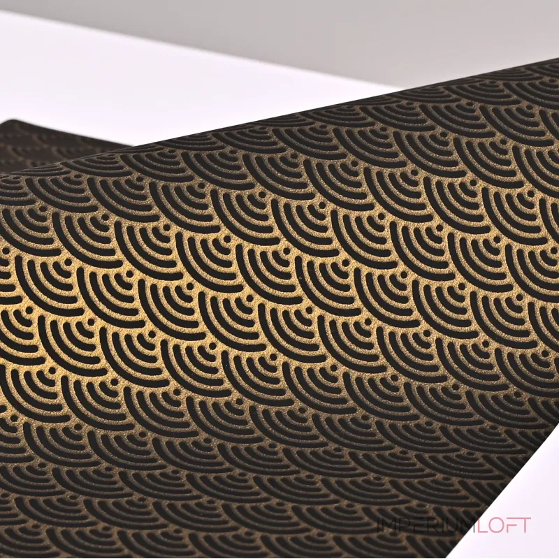 Стеновая панель CROWN RD_N40 с рисунком — 280*122*0,5 см