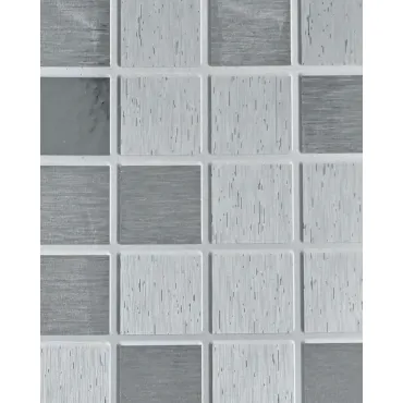 Стеновая панель PREMIUM WR-MOS01 Фактурное серебро "Клетка" - 2800*1220*5 мм Стеновая панель PREMIUM WR-MOS01 Фактурное серебро "Клетка" - 2800*1220*5 мм