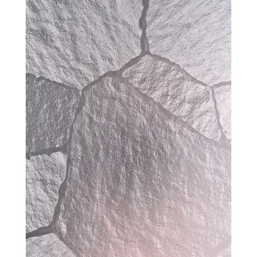 Стеновая панель PREMIUM WR-SSP01 Фактурный хром - 2800*1220*5 мм