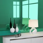 Стеновая панель PREMIUM JM107 под зеркало — 280*122*5 мм