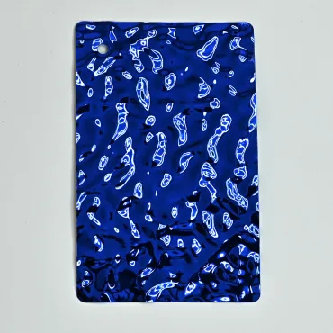 Стеновая панель blue water водная рябь - 2800*1220*8 мм Стеновая панель blue water водная рябь - 2800*1220*8 мм