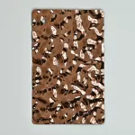 Стеновая панель Copper water водная рябь — 2800*1220*5 мм