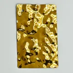 Стеновая панель Big gold water водная рябь — 2800*1220*5 мм