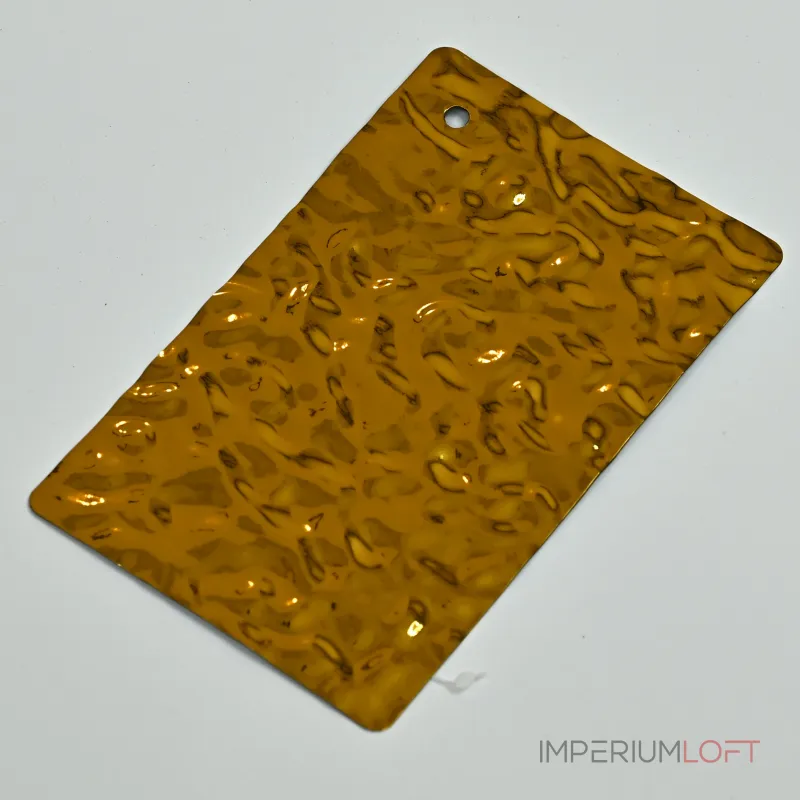 Стеновая панель Gold water водная рябь — 2800*1220*8 мм