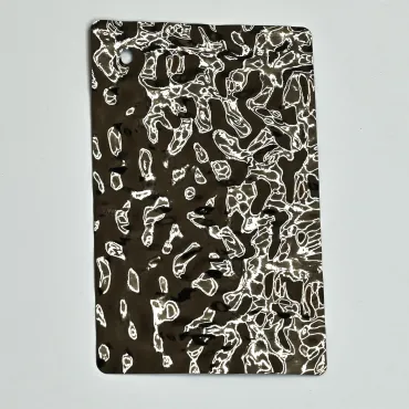 Стеновая панель Tea water водная рябь - 2800*1220*8 мм Стеновая панель Tea water водная рябь - 2800*1220*8 мм